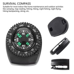 Portable Compass Hiking Camping Outdoor Navigation Map Reading Orienteering Tool