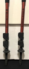 Pair Of Black Diamond Trail Hiking Poles Sticks Left And Right
