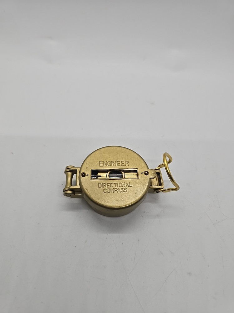 Engineer Directional Compass Brass Lensatic Military Style