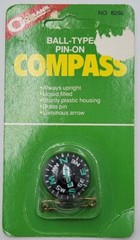 Coghlan’S Ball-Type Pin-On Compass