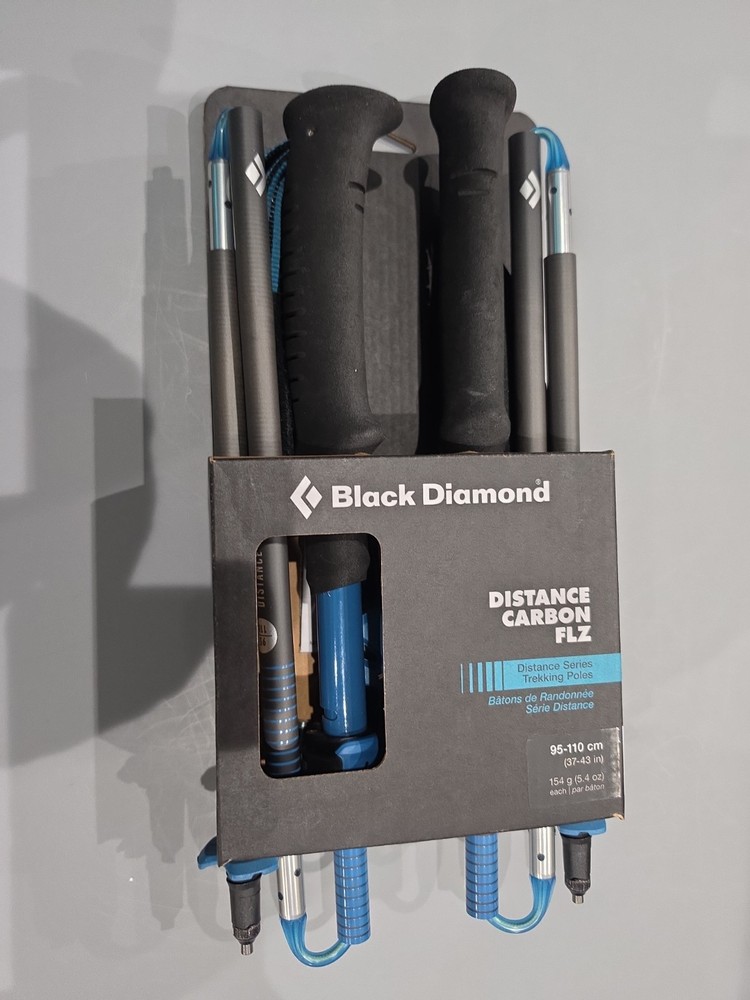 BLACK DIAMOND Distance Series Carbon FLZ Trekking Poles 95-110 cm