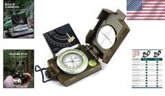 Waterproof Military Navigation Compass with Inclinometer for Adventure