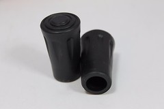 Two Replacement Rubber Head for Walking Stick Trekking Hiking Pole Alpenstock