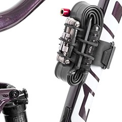 Bike Frame Carrier Utility Strap for Tools and Inner Tubes, Stwap by Black