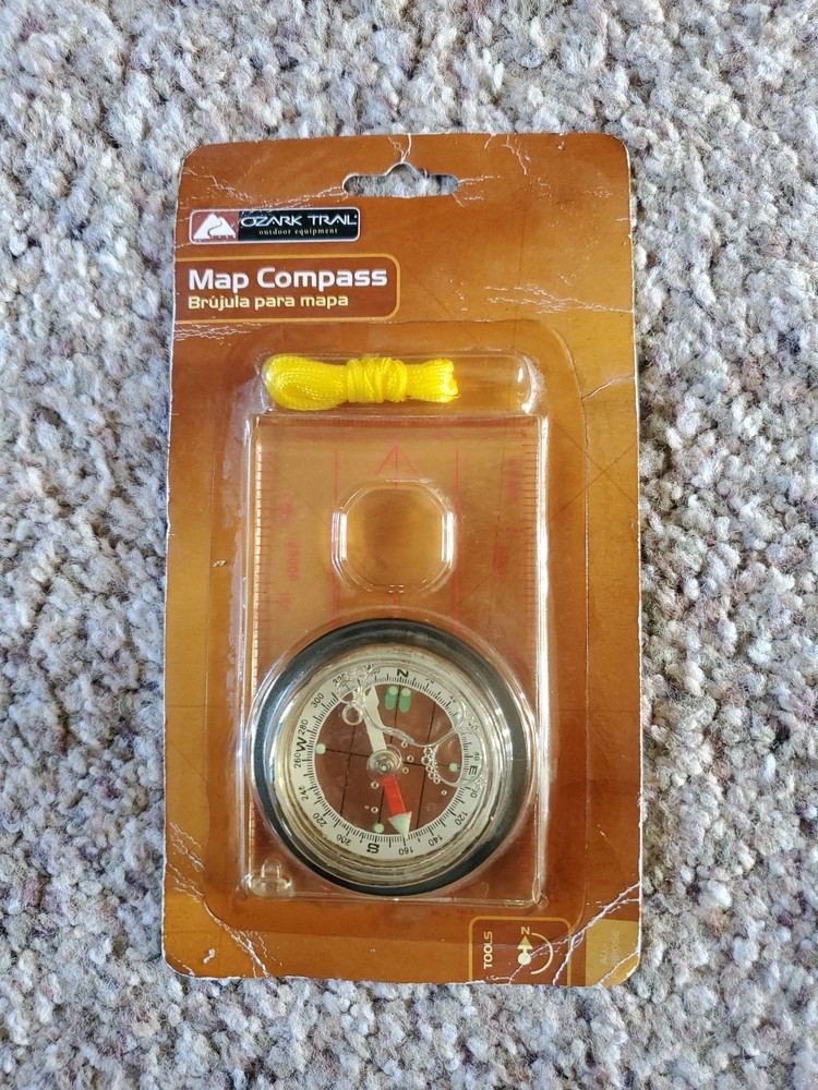 Map Compass Ozark Tral New In Package