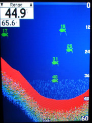 GARMIN GPSMAP 182C MARINE CHART PLOTTER FISHFINDER GPS UNIT w/ POWER KNOBS COVER