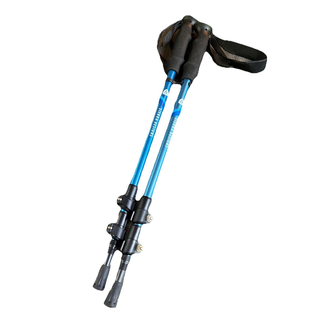 Performance TRAIL Lightweight Aluminum Trekking Hiking Poles Sierra Design 135cm