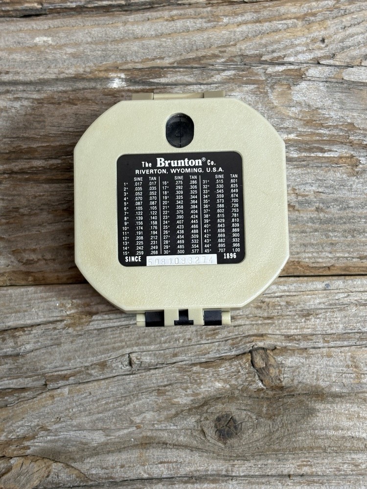Brunton Pocket Transit Compass with Leather Case