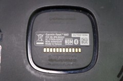 Garmin fleet 660 GPS Powers On Dim Side Of Screen For Parts Repair READ