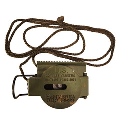 Cammenga Model 3H USGI Military Issue Tritium Lensatic Compass USA Made – OD #1