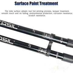 2x Trekking Poles Nordic Walking Hiking Sticks Anti-shock Adjustable Alpenstock