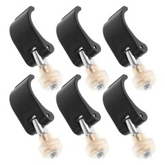 6 Pcs Trekking Pole External Locking Handle Walking Stick Clip Agility Poles