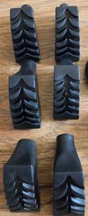 10 Piece Hiking/Walking Pole/Siick Replacement Ends/Tips Rubber & Plastic