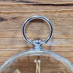 Vintage Sportcraft Clear Glass Handheld Hiking Camping Mapping Compass Japan