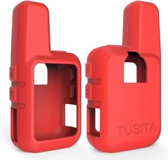 Eco-Friendly Red Silicone Case for Garmin inReach Mini – Shock Absorbent Design