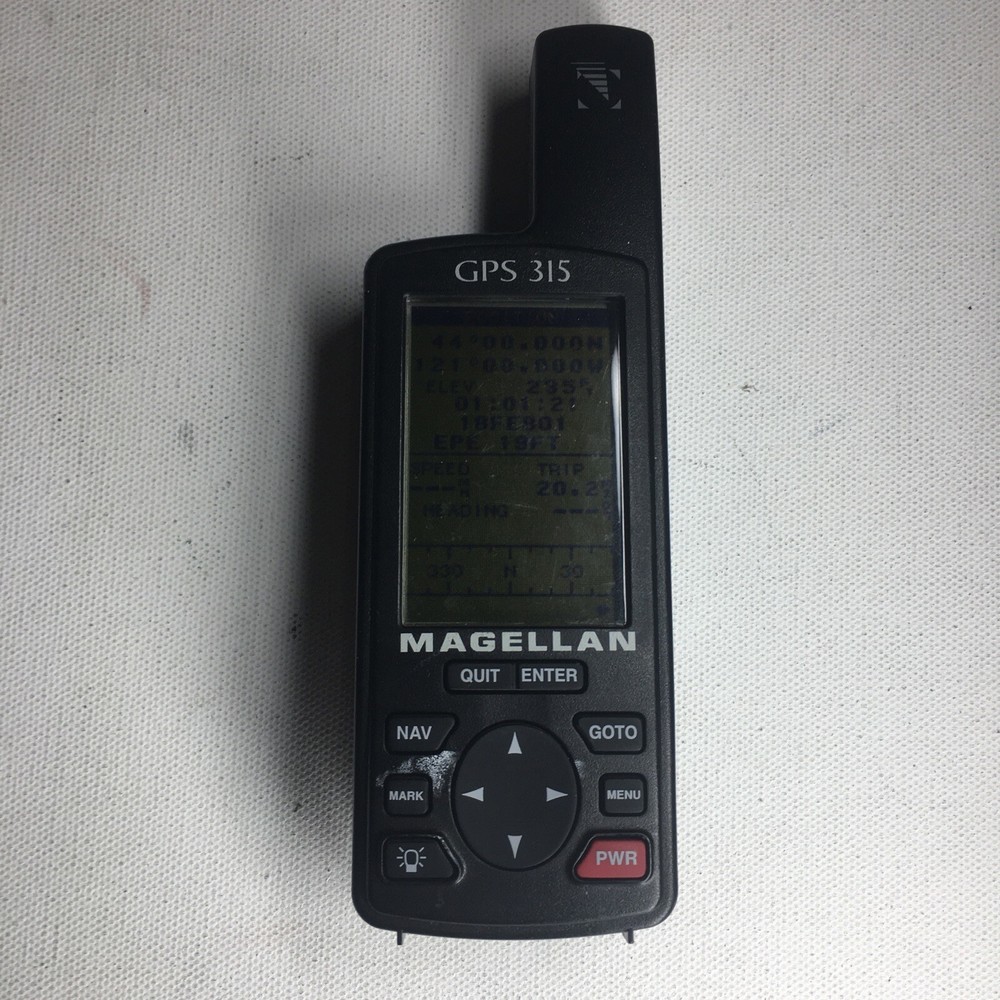 Magellan GPS 315 Handheld GPS Portable Receiver Working