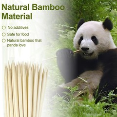 Bulk Value Bamboo Smores Sticks (200 17.5IN Skewers 200 Pcs, Brown
