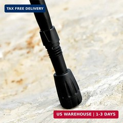 8 Piece Rubber Trekking Pole Tips Hiking Walking Sticks Caps Ends Replacement