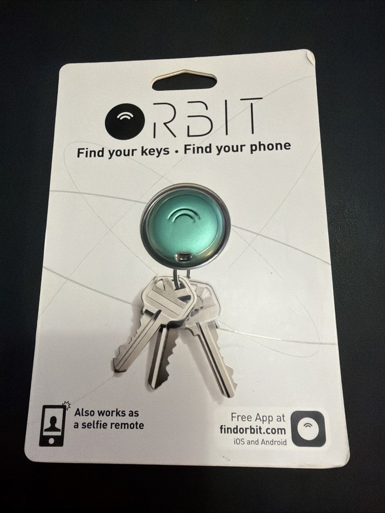 Orbit – Find Your Keys, Find Your Phone And Take A Selfie – Emerald Green