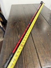 1 Swissgear 135cm Adjustable Walking Stick Pole Anti-shock And Ergonimic Handle