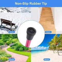 Cane Walking Stick Adjustable Folding walking Aluminum Collapsible Travel Hiking