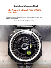 Professional Orienteering Compass High Accuracy Transit Compass Clinometer New