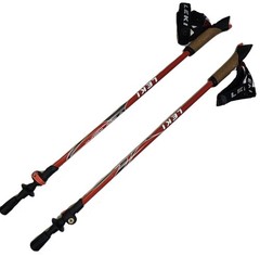 LEKI Walker XS Vario SLS Walking Poles Red 80cm110cm