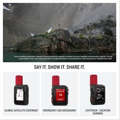 Garmin inReach Mini 3 Plus SOS Satellite Communicator w/ Photo & Voice Messaging