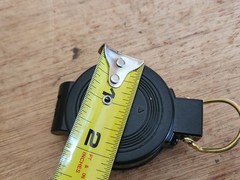 Engineer Lensatic Directional Compass Tested Works Plastic Taiwan C.C. Camping