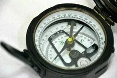100% Working Brass Brunton Pocket Vintage Compass With Leather Case. Best Gift