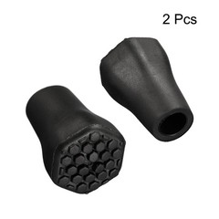 2Pcs Trekking Pole Tips Climbing Ski Cane Tip Protectors Replacement Accessories