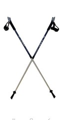 LEKI Nordic Walking Instructor Fully Adjustable Walking Pole 100130cm Light Blue