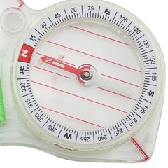 Orienteering Compass Clear Multifunction Thumb Compass For Camping