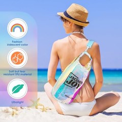 Iridescent Dry Bag, 10L Waterproof Beach Bag | Lightweight & durable 10 Liters