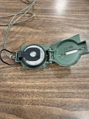Cammenga Model 3H USGI Military Issue Tritium Lensatic Compass USA Made – OD #1