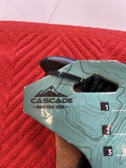 NEW! Cascade Mountain Tech 100% Carbon Fiber Quick Lock Trekking Poles Cork Grip