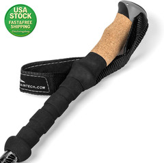 Lightweight Aluminum Trekking Poles Cork Grip Quick Lock