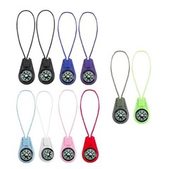Compass for Kids Mini Compass Keychain Multi-Color Button Compasses for 10 pcs