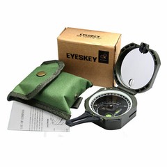 Eyeskey Camping Hiking Professional Geological Exploration Compass 0-360° Scale