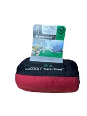 Cocoon Cotton TravelSheet, Monk’s Red