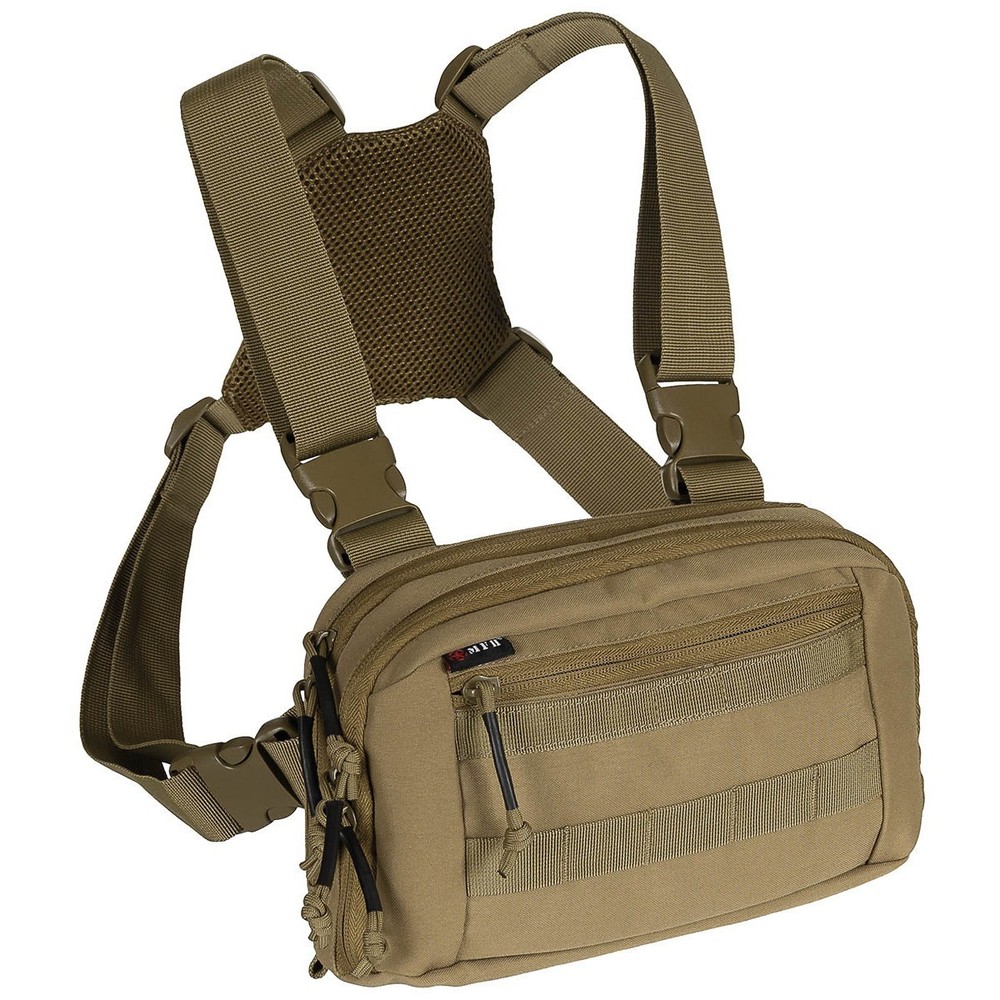 Fox Chest Pack Recon Chest Bag Outdoor Hiker Leisure Bag Coyote