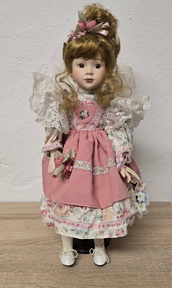 Artist doll porcelain doll 42 cm collector rarity Vintage