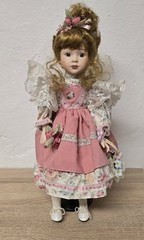 Artist doll porcelain doll 42 cm collector rarity Vintage