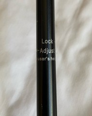 Tom Rutlin Exerstrider OS2 Blue Adjustable Hiking Trekking Walking Poles