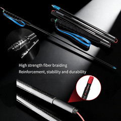 Ultralight Carbon Fiber Trekking Poles 2-Pack,Z-Pole Design Trail Running,Foldab