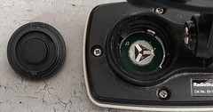 Vintage Radio Shack Wayfinder Compass, Suction Cups, Untested Pre-Owned
