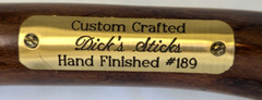 OOAK Custom Crafted Dick’s Sticks 60″ Wood Hiking Walking Stick Cane Staff