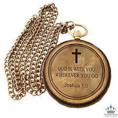 God is with You Wherever You Go Engraved Compass with Authentic Leather Case …