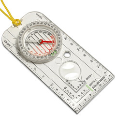 Compass Navigation Map Ruler Reading Scouting Scale Outdoor Orienteering Gear fo