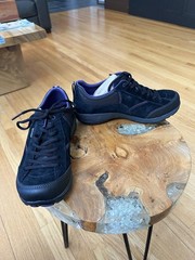 Dansko Paisley Women’s Black Suede Comfort Walking Shoes Size 38